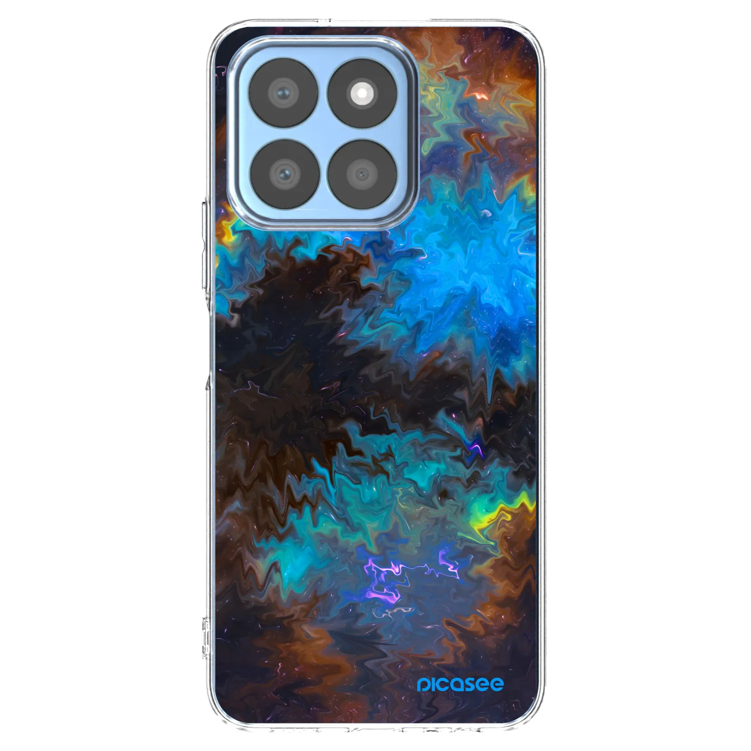 Picasee διαφανής θήκη σιλικόνης Honor X8c - Space