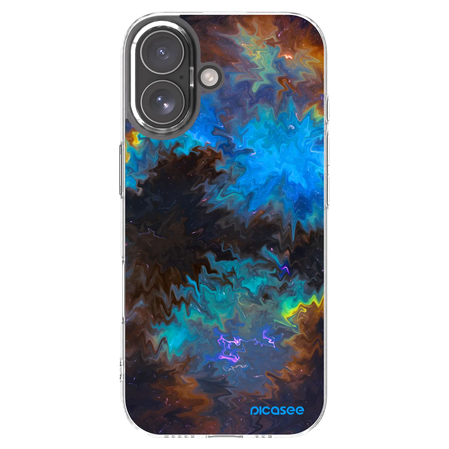 Picasee διαφανής θήκη σιλικόνης Apple iPhone 17 - Space
