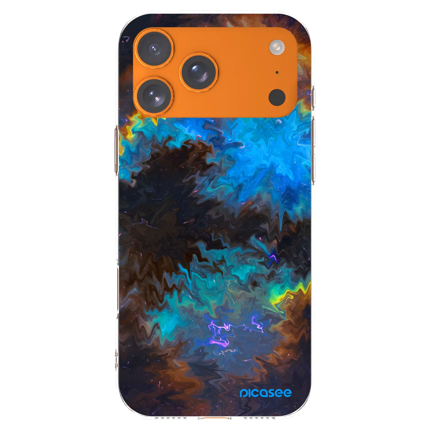 Picasee διαφανής θήκη σιλικόνης Apple iPhone 17 Pro Max - Space