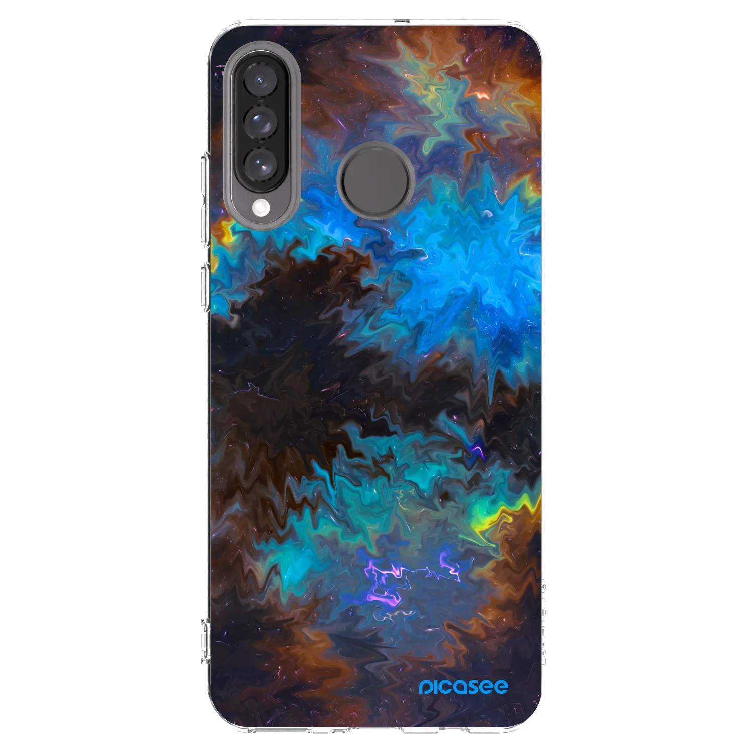 Picasee διαφανής θήκη σιλικόνης Huawei P30 Lite - Space