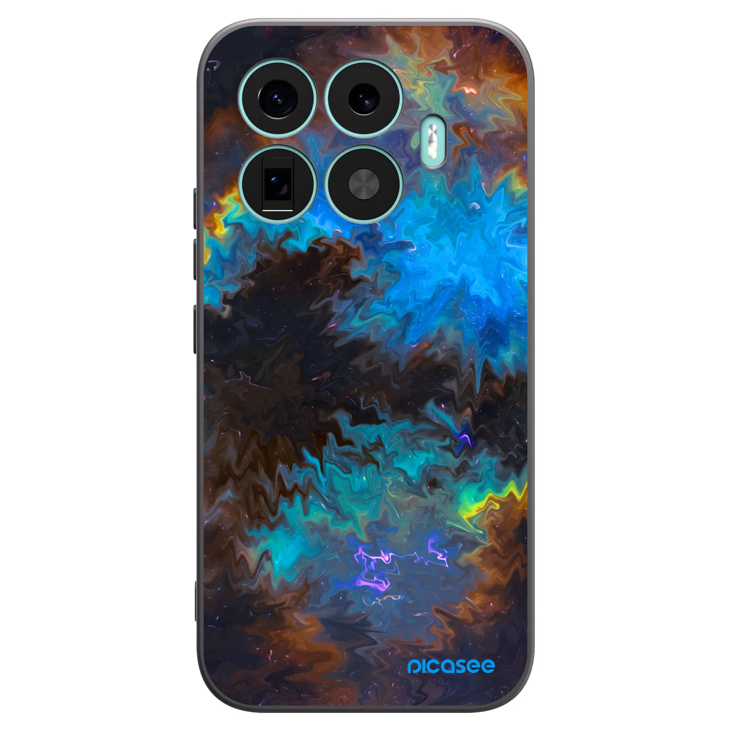 Picasee Μαύρη θήκη σιλικόνης για Xiaomi 17T - Space