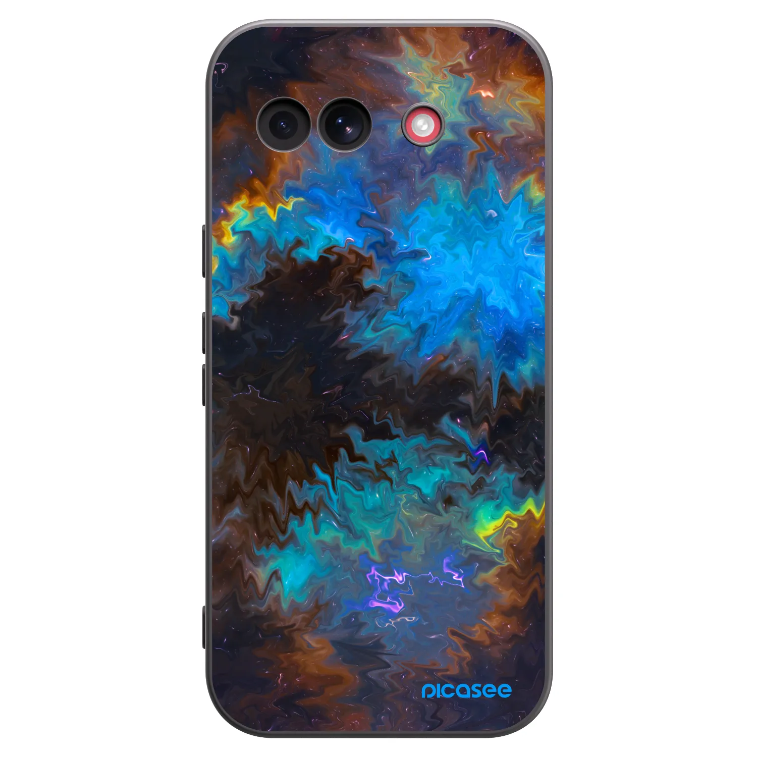 Picasee Μαύρη θήκη σιλικόνης για Google Pixel 10a - Space