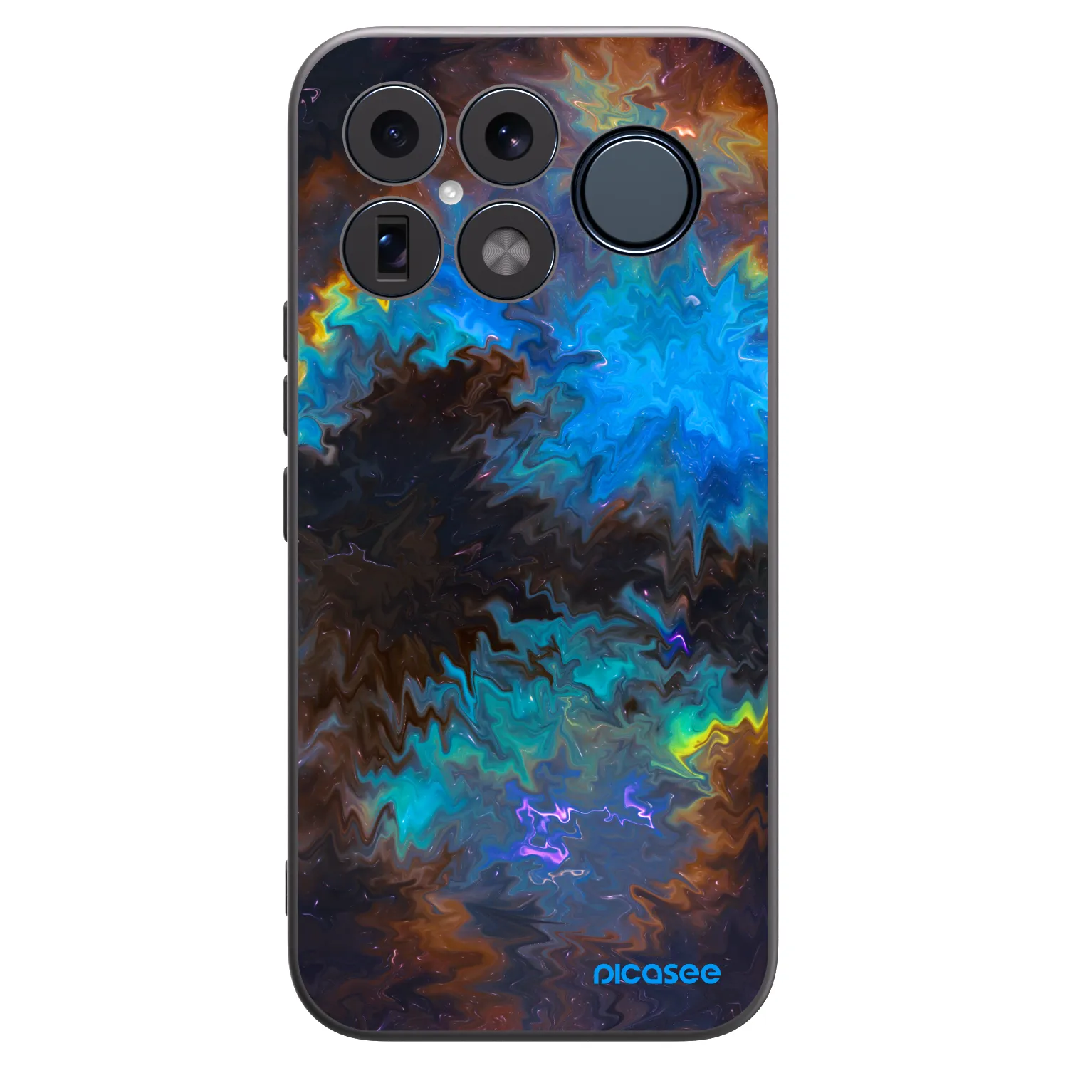 Picasee Μαύρη θήκη σιλικόνης για Xiaomi Poco F8 Ultra - Space