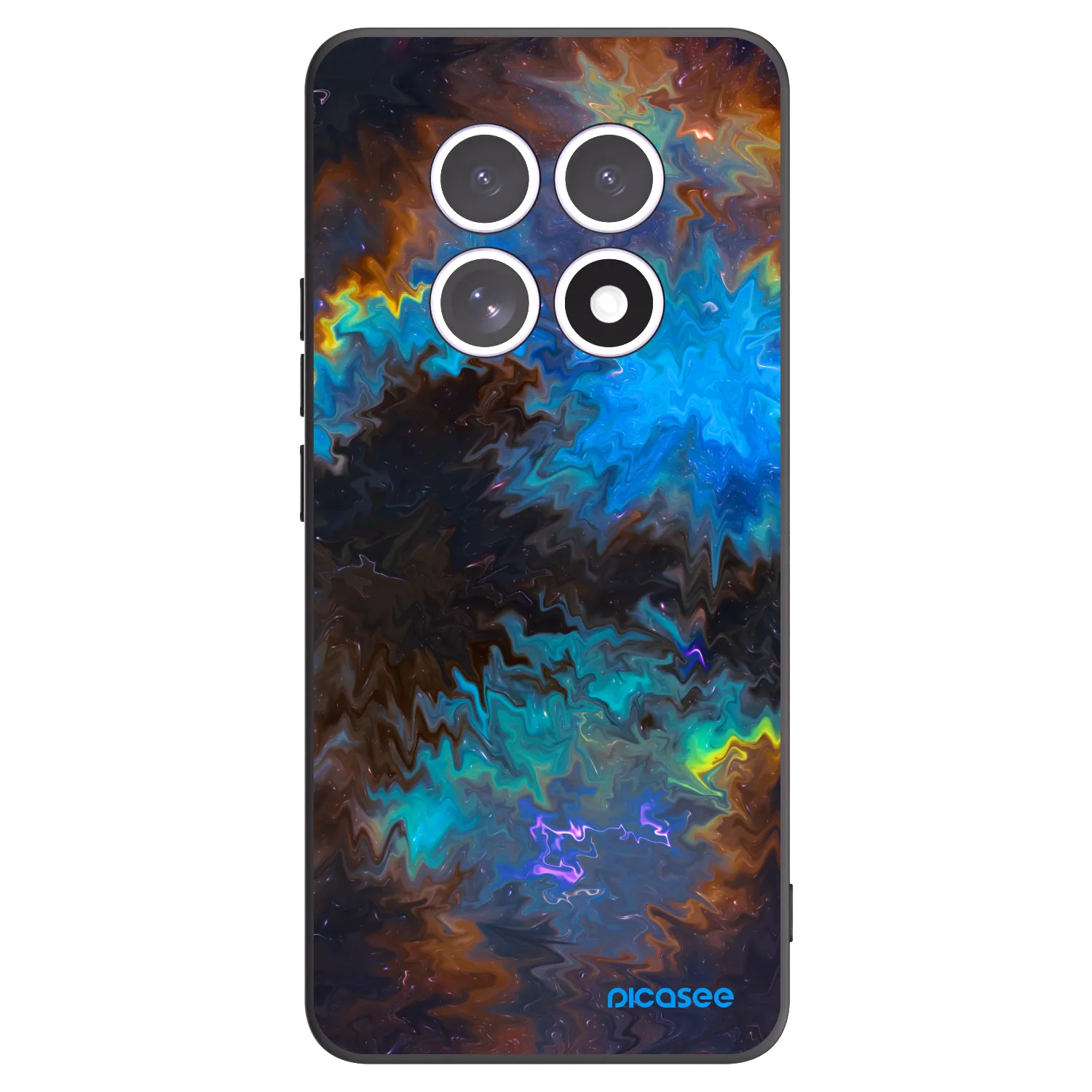 Picasee Μαύρη θήκη σιλικόνης για Xiaomi Redmi Note 15 5G - Space