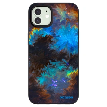 Picasee Μαύρη θήκη σιλικόνης για Apple iPhone 12 Pro - Space