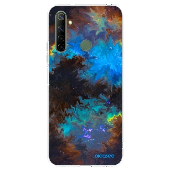 Picasee διαφανής θήκη σιλικόνης Realme 6i - Space