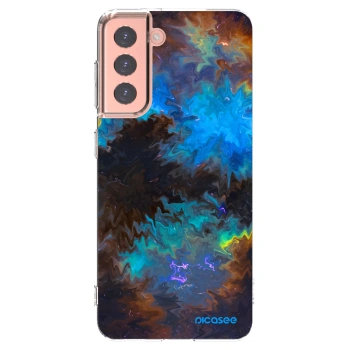 Picasee διαφανής θήκη σιλικόνης Samsung Galaxy S21 5G G991B - Space