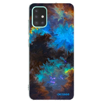 Picasee διαφανής θήκη σιλικόνης Samsung Galaxy M31s - Space