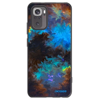 Picasee Μαύρη θήκη σιλικόνης για Xiaomi Redmi Note 10S - Space