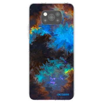 Picasee Μαύρη θήκη σιλικόνης για Xiaomi Poco X3 Pro - Space