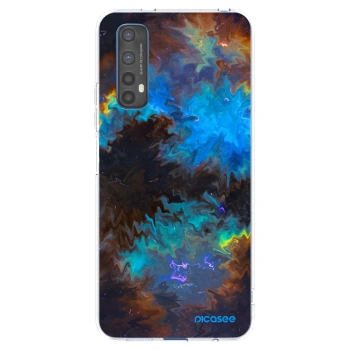 Picasee διαφανής θήκη σιλικόνης Realme 7 - Space