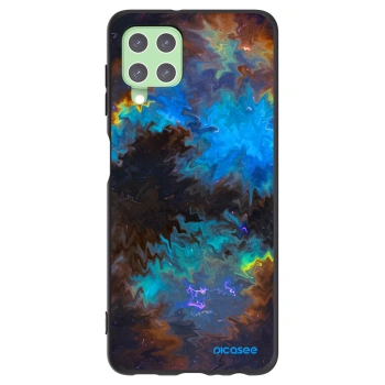 Picasee Μαύρη θήκη σιλικόνης για Samsung Galaxy A22 A225F 4G - Space