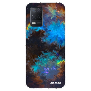 Picasee διαφανής θήκη σιλικόνης Realme 8 5G - Space