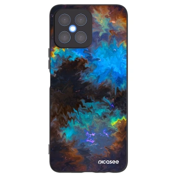 Picasee Μαύρη θήκη σιλικόνης για Honor X8 4G - Space