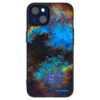 Picasee Μαύρη θήκη σιλικόνης για Apple iPhone 14 - Space