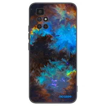 Picasee Μαύρη θήκη σιλικόνης για Xiaomi Redmi 10 (2022) - Space