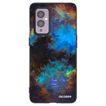 Picasee Μαύρη θήκη σιλικόνης για OnePlus 9 - Space