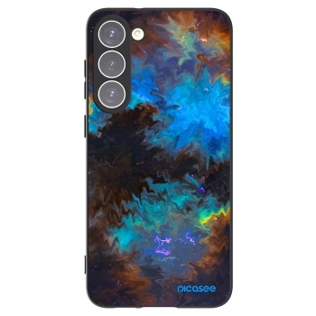 Picasee Μαύρη θήκη σιλικόνης για Samsung Galaxy S23+ 5G - Space