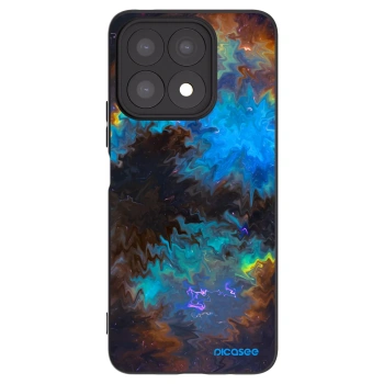 Picasee Μαύρη θήκη σιλικόνης για Honor X8a - Space