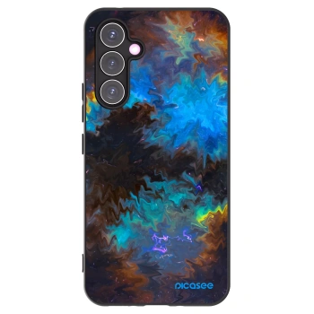 Picasee Μαύρη θήκη σιλικόνης για Samsung Galaxy A54 5G A546B - Space