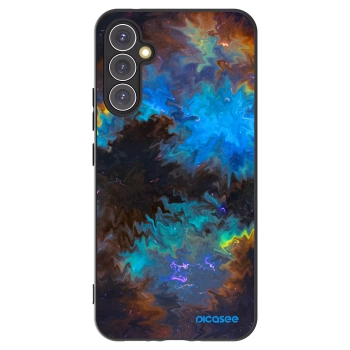 Picasee Μαύρη θήκη σιλικόνης για Samsung Galaxy A34 5G A346B - Space