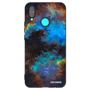 Picasee Μαύρη θήκη σιλικόνης για Huawei Nova 3 - Space