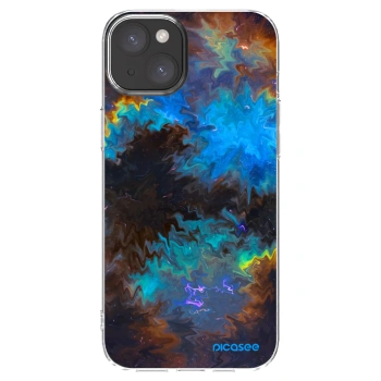 Picasee διαφανής θήκη σιλικόνης Apple iPhone 15 Plus - Space