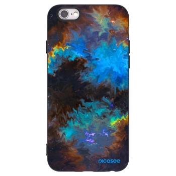 Picasee Μαύρη θήκη σιλικόνης για Apple iPhone 6/6S - Space