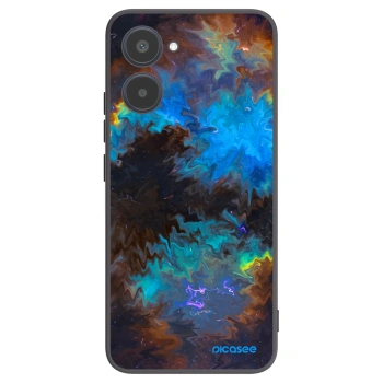 Picasee Μαύρη θήκη σιλικόνης για Realme 10 4G - Space