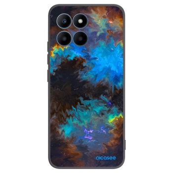 Picasee Μαύρη θήκη σιλικόνης για Honor 70 Lite - Space