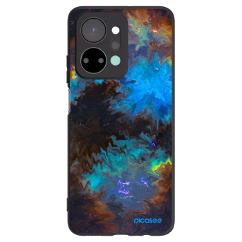 Picasee Μαύρη θήκη σιλικόνης για Honor X7a - Space
