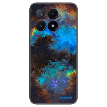 Picasee Μαύρη θήκη σιλικόνης για Xiaomi Poco X6 Pro - Space