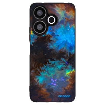 Picasee Μαύρη θήκη σιλικόνης για Xiaomi Redmi 13 4G - Space