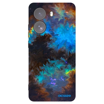 Picasee Μαύρη θήκη σιλικόνης για Xiaomi Poco X7 - Space