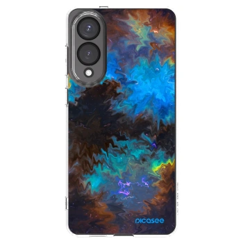 Picasee διαφανής θήκη σιλικόνης Samsung Galaxy S25 Edge 5G - Space