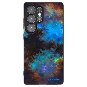 Picasee Μαύρη θήκη σιλικόνης για Samsung Galaxy S25 Ultra 5G - Space