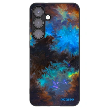 Picasee Μαύρη θήκη σιλικόνης για Samsung Galaxy S25+ 5G - Space