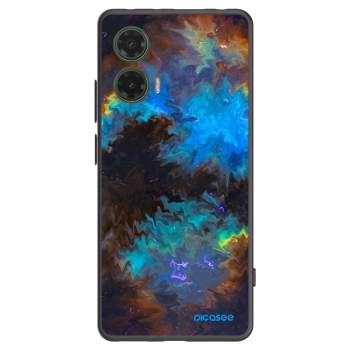 Picasee Μαύρη θήκη σιλικόνης για Motorola Moto G35 5G - Space