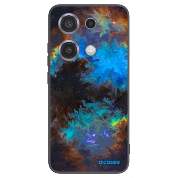 Picasee Μαύρη θήκη σιλικόνης για Xiaomi Redmi Note 14S - Space