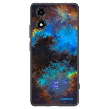 Picasee Μαύρη θήκη σιλικόνης για Motorola Moto E14 - Space