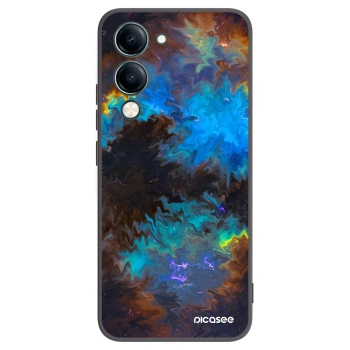 Picasee Μαύρη θήκη σιλικόνης για Vivo Y29s 5G - Space