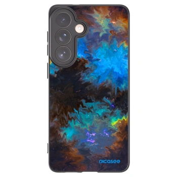 Picasee Μαύρη θήκη σιλικόνης για Samsung Galaxy S26+ - Space