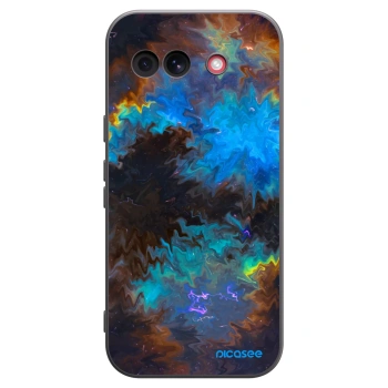 Picasee Μαύρη θήκη σιλικόνης για Google Pixel 10a - Space