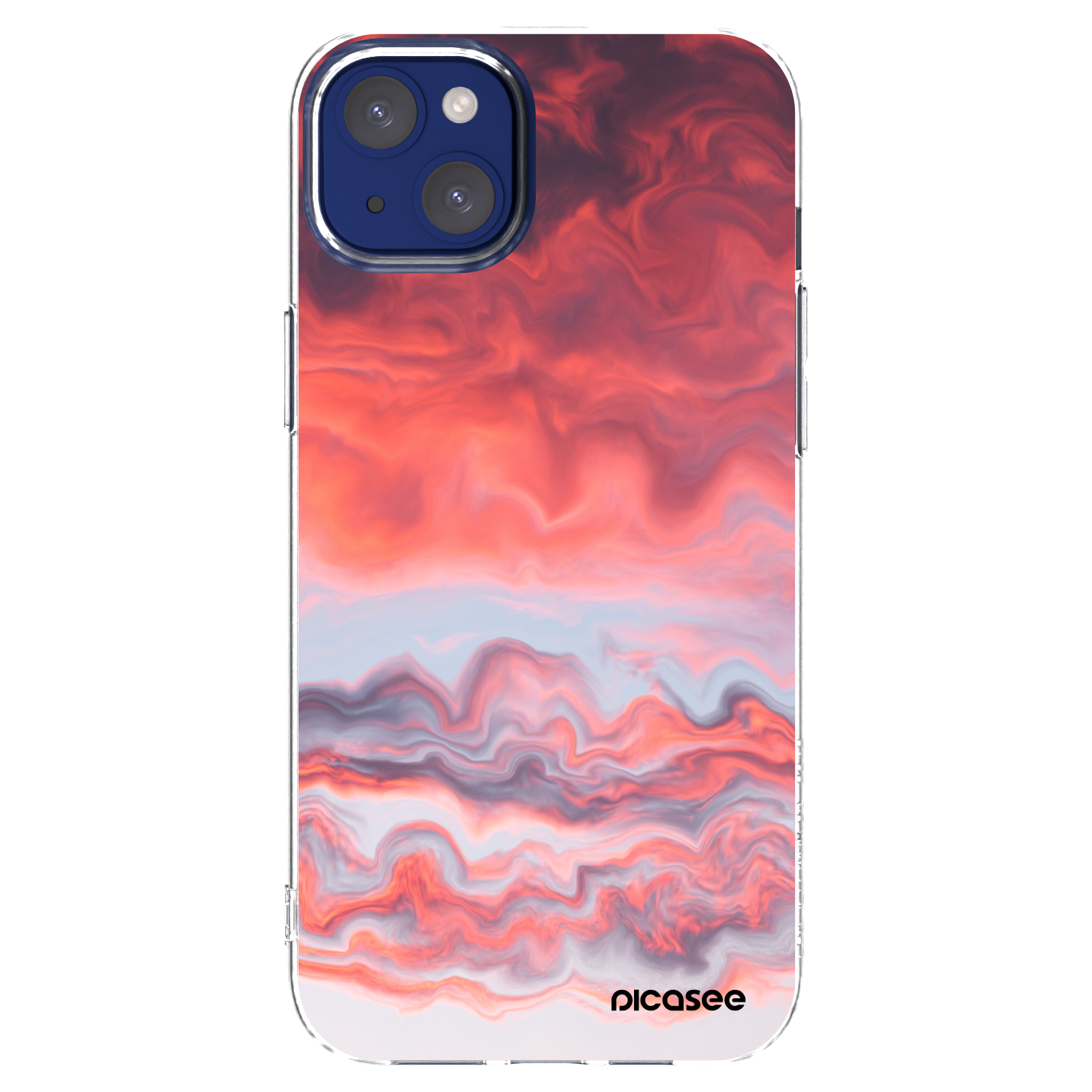 Picasee διαφανής θήκη σιλικόνης Apple iPhone 14 Plus - Sunset