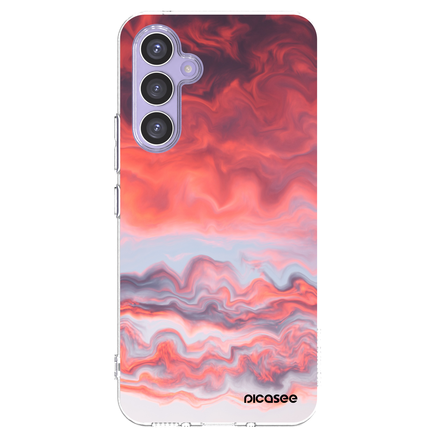 Picasee διαφανής θήκη σιλικόνης Samsung Galaxy A54 5G A546B - Sunset