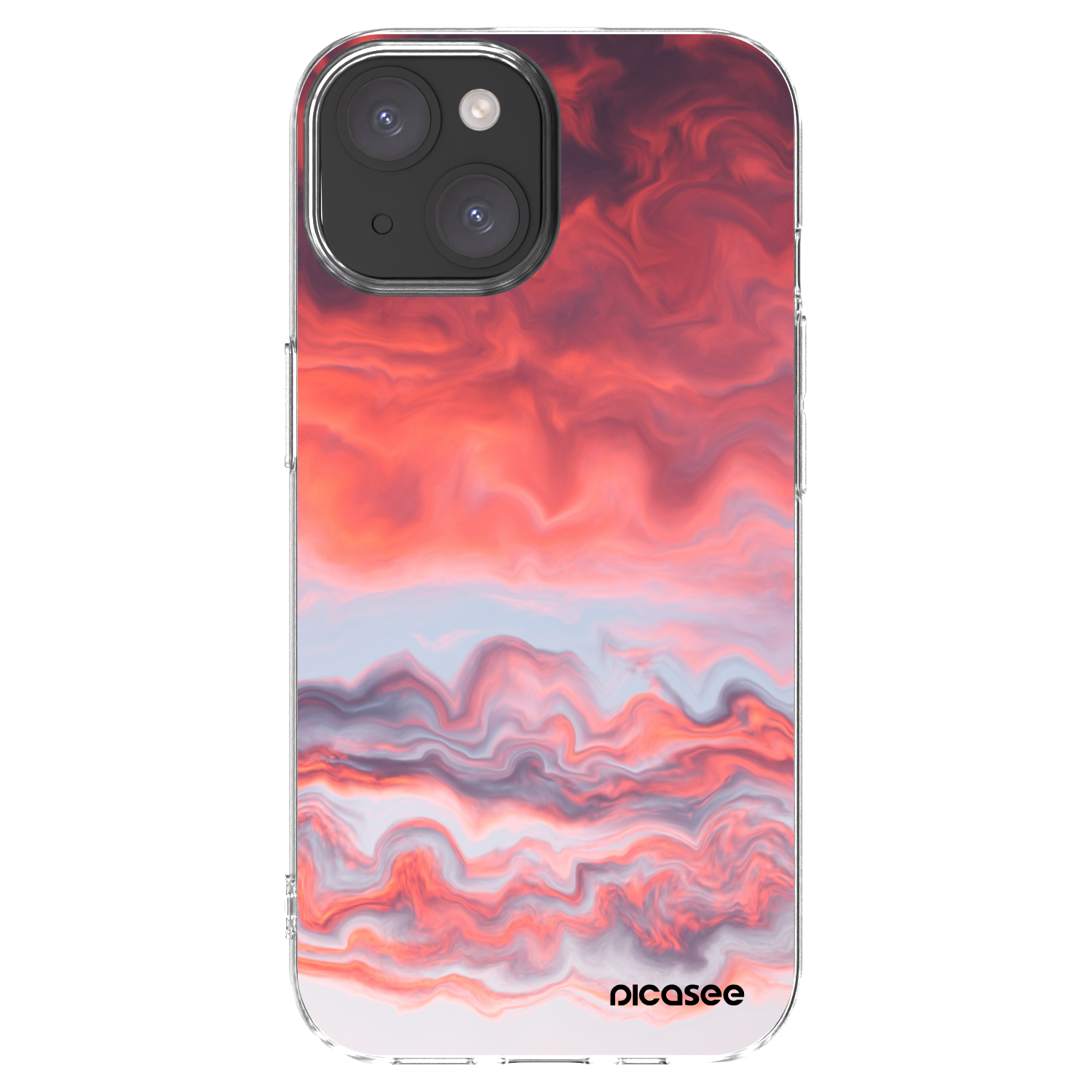 Picasee διαφανής θήκη σιλικόνης Apple iPhone 15 - Sunset