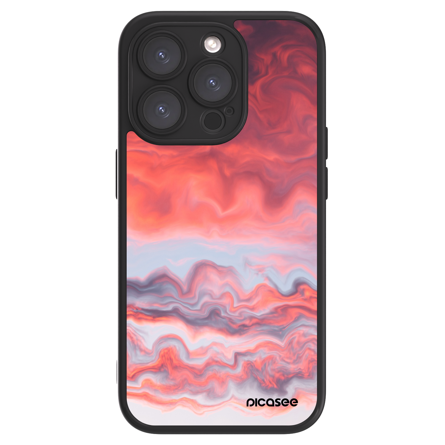 Picasee ULTIMATE CASE MagSafe pro Apple iPhone 15 Pro - Sunset