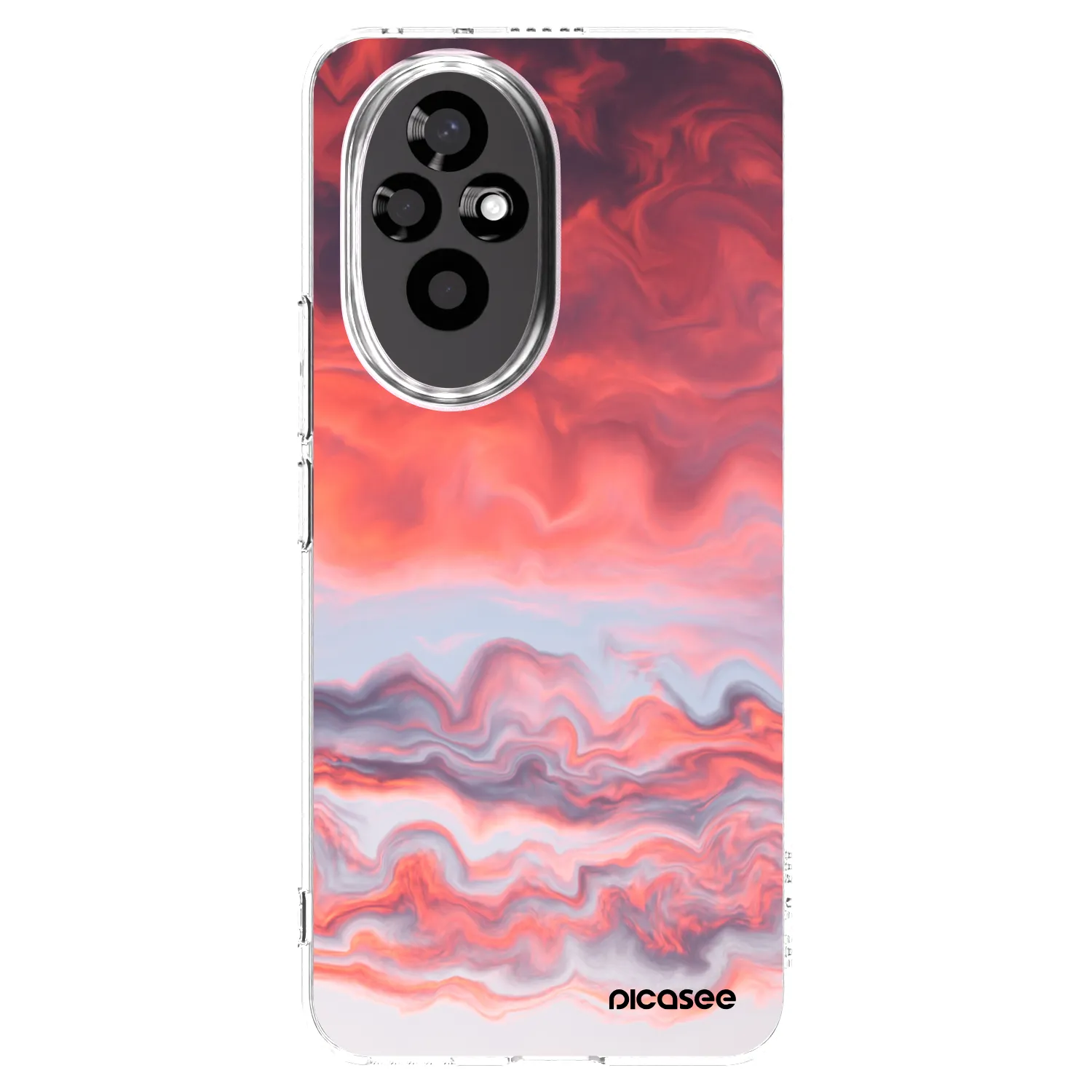 Picasee διαφανής θήκη σιλικόνης Honor 200 Pro 5G - Sunset