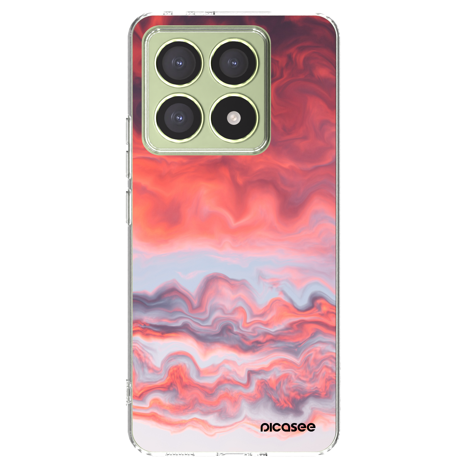 Picasee διαφανής θήκη σιλικόνης Xiaomi 14T - Sunset