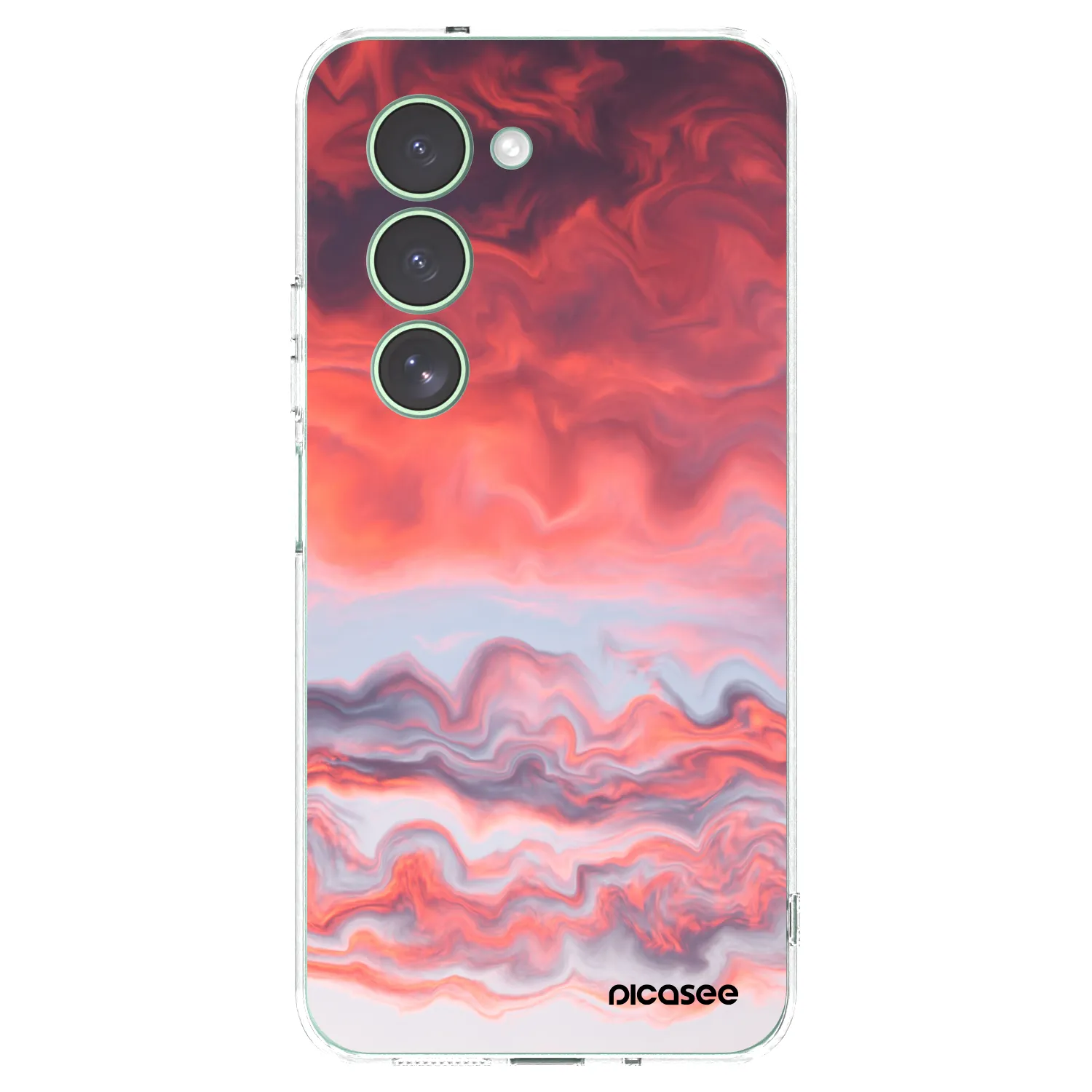 Picasee διαφανής θήκη σιλικόνης Xiaomi Redmi 15 5G - Sunset